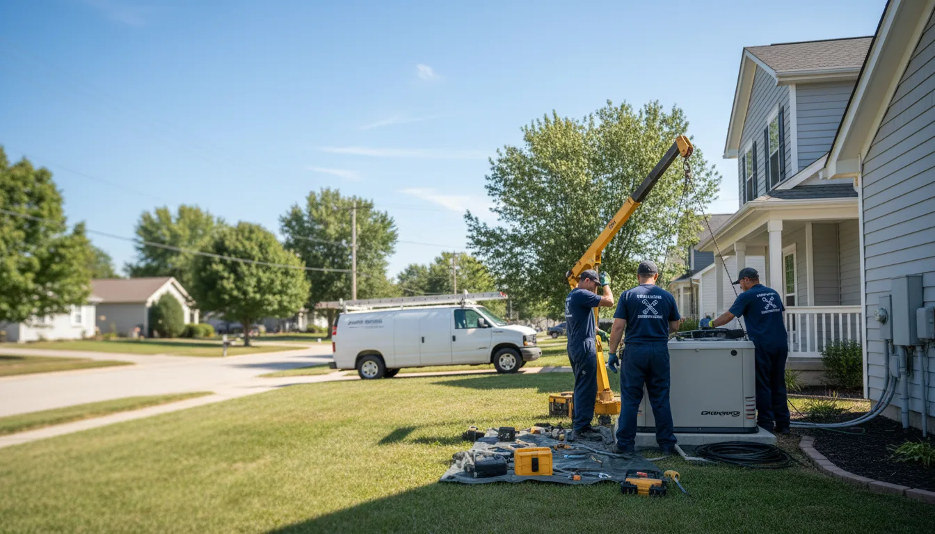 Generator Installation in La Moille, IL near me